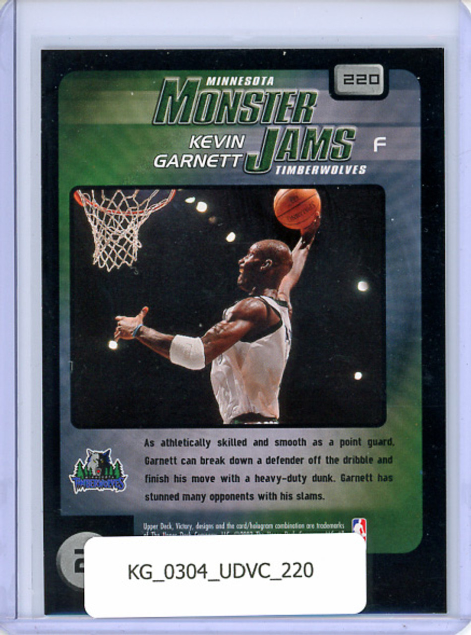 Kevin Garnett 2003-04 Victory #220 Monster Jams