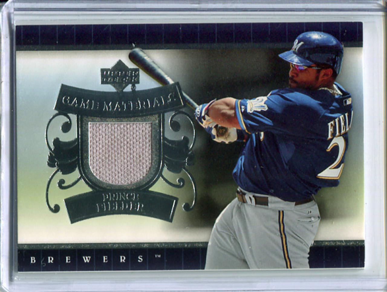 Prince Fielder 2006 Artifacts, MLB Game-Used Apparel #MLB-PF Silver Limited (#150/250)