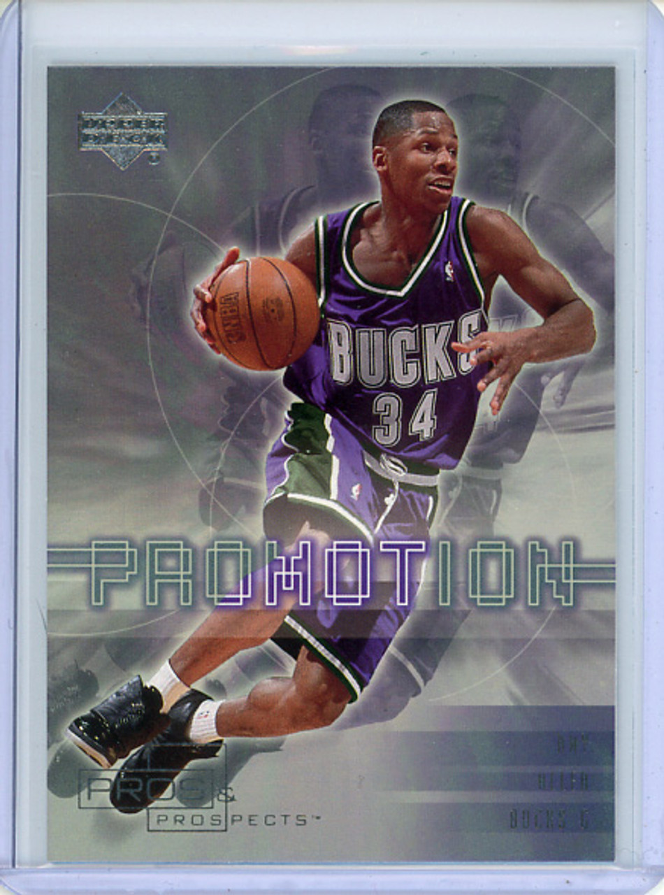 Ray Allen 2001-02 Pros & Prospects, Promotion #PM-5