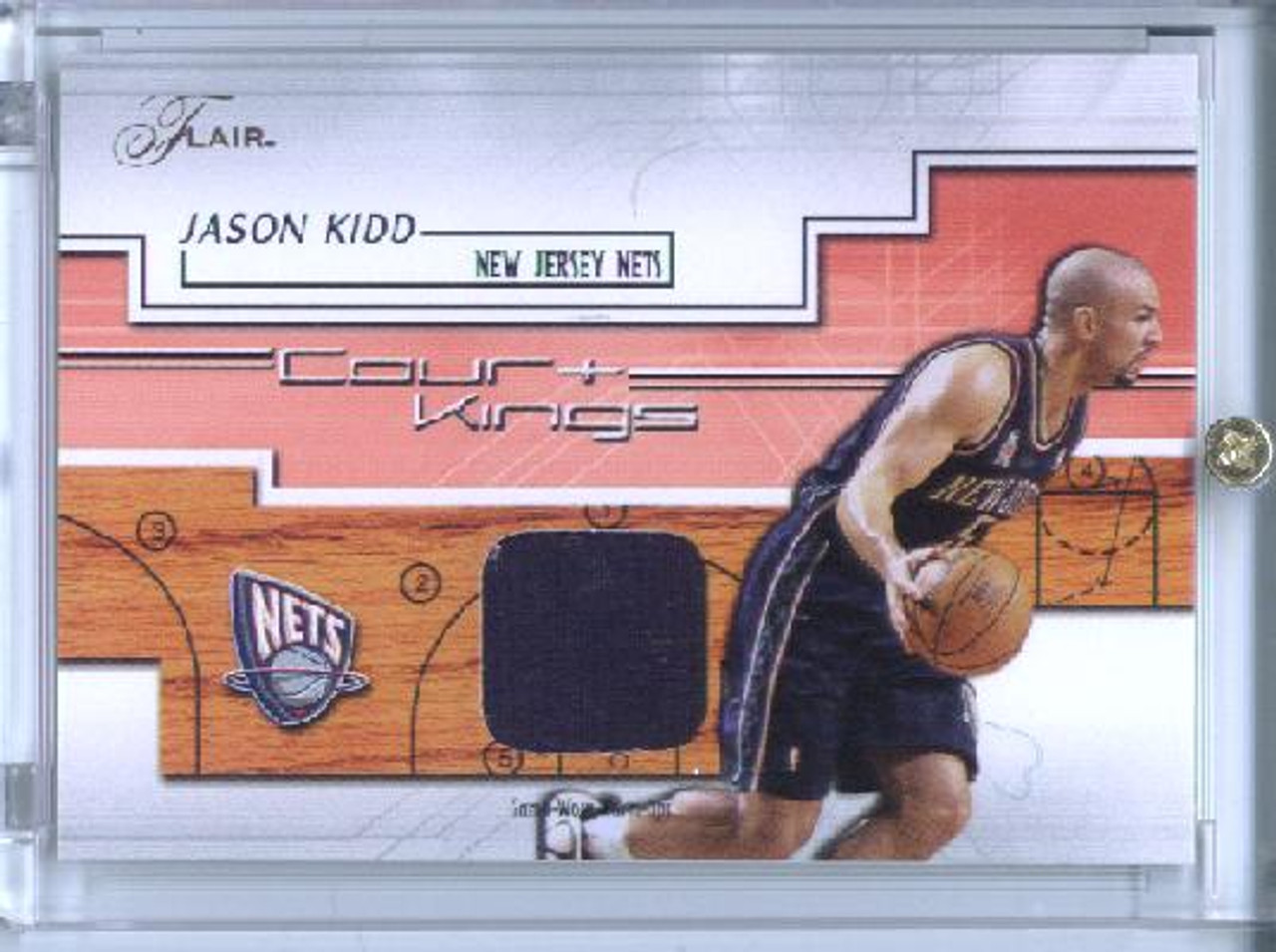 Jason Kidd 2002-03 Flair, Court Kings Game Used Jersey #CK-JK