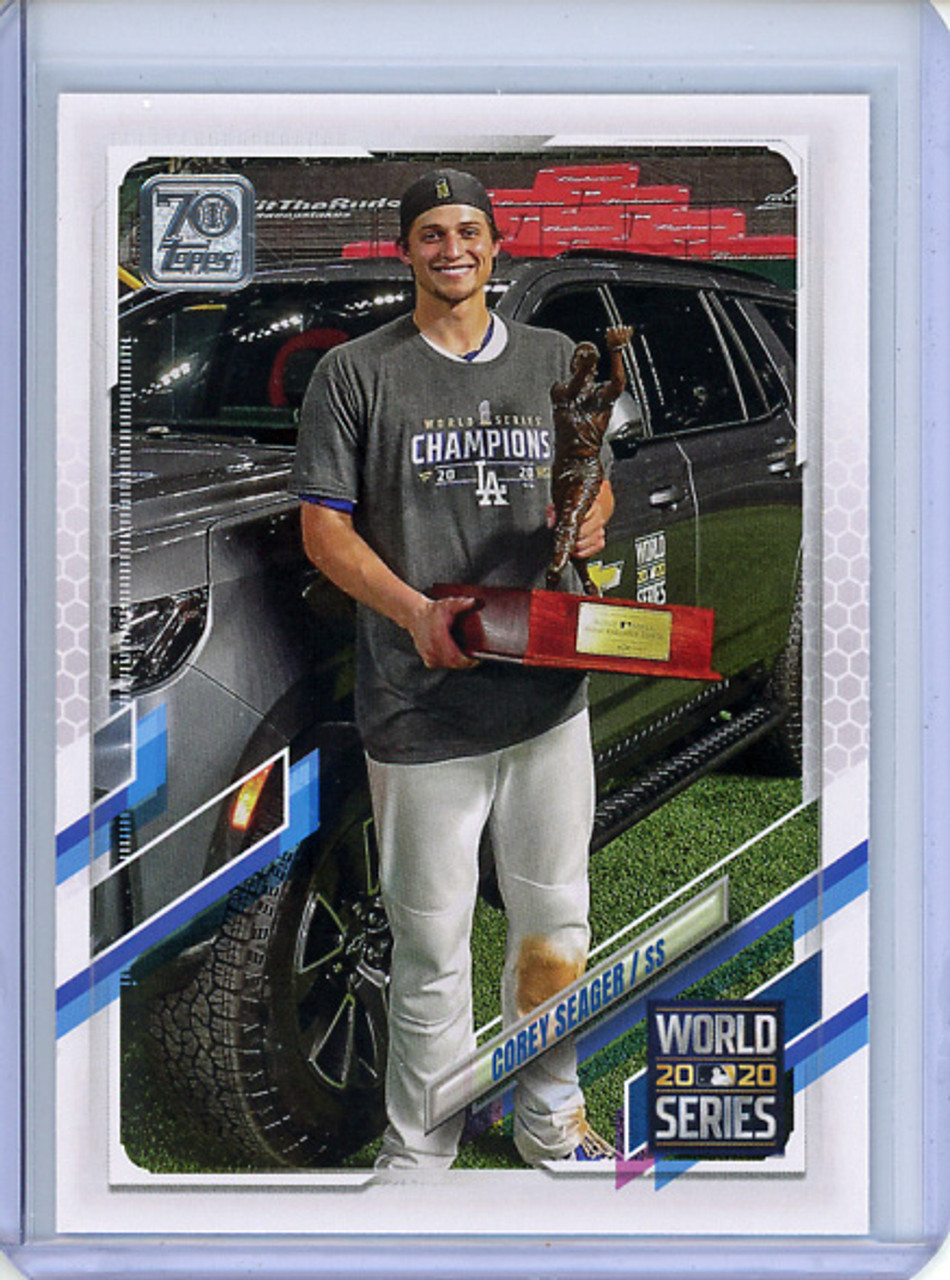 Corey Seager 2021 Topps #198 World Series