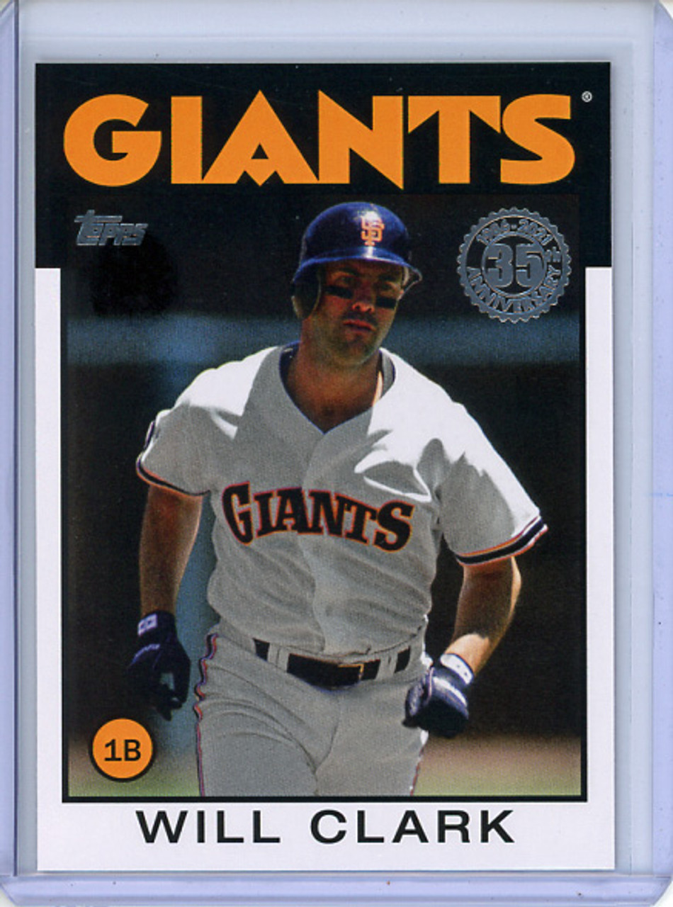 Will Clark 2021 Topps, 1986 Topps #86B-51