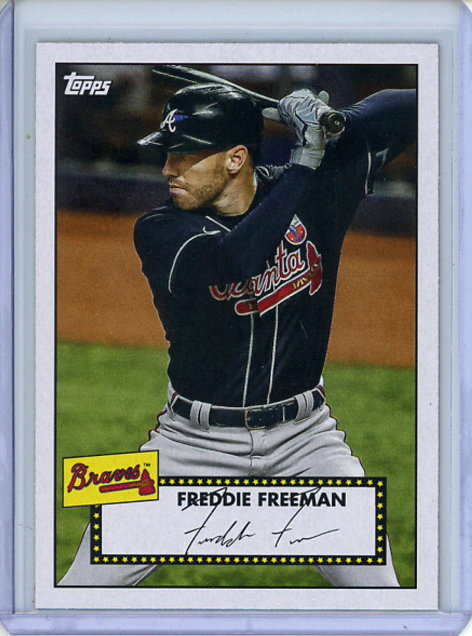Freddie Freeman 2021 Topps, 1952 Topps Redux #T52-42