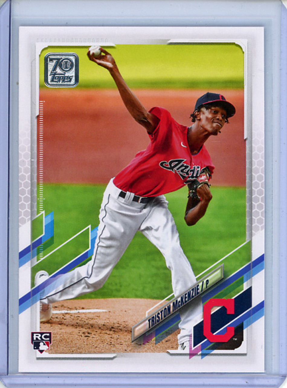 Triston McKenzie 2021 Topps #319