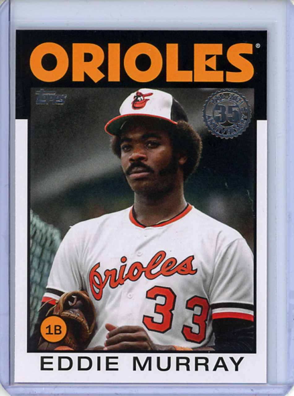 Eddie Murray 2021 Topps, 1986 Topps #86B-23