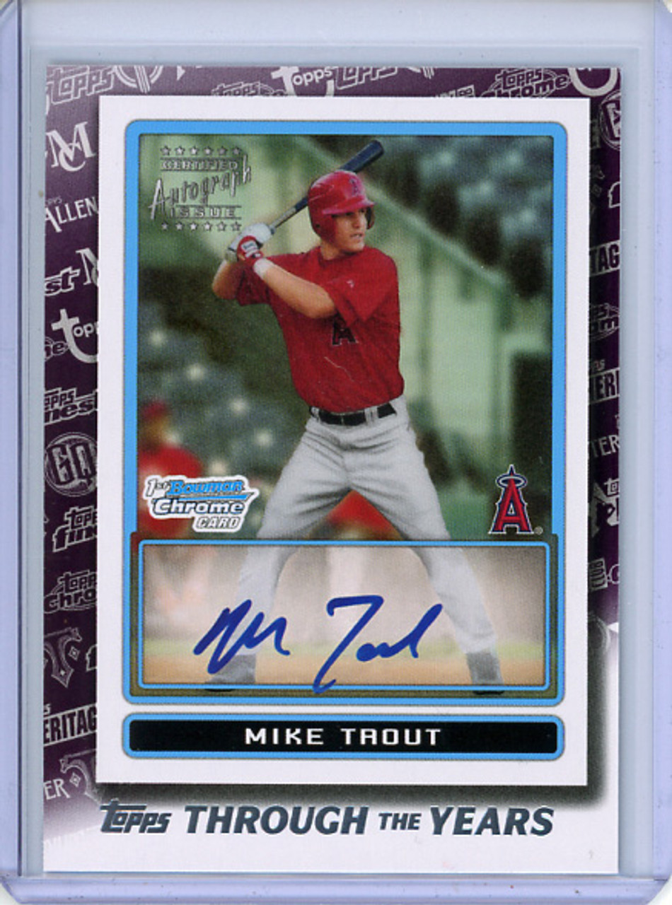 Mike Trout 2021 Topps, Through the Years #TTY-28
