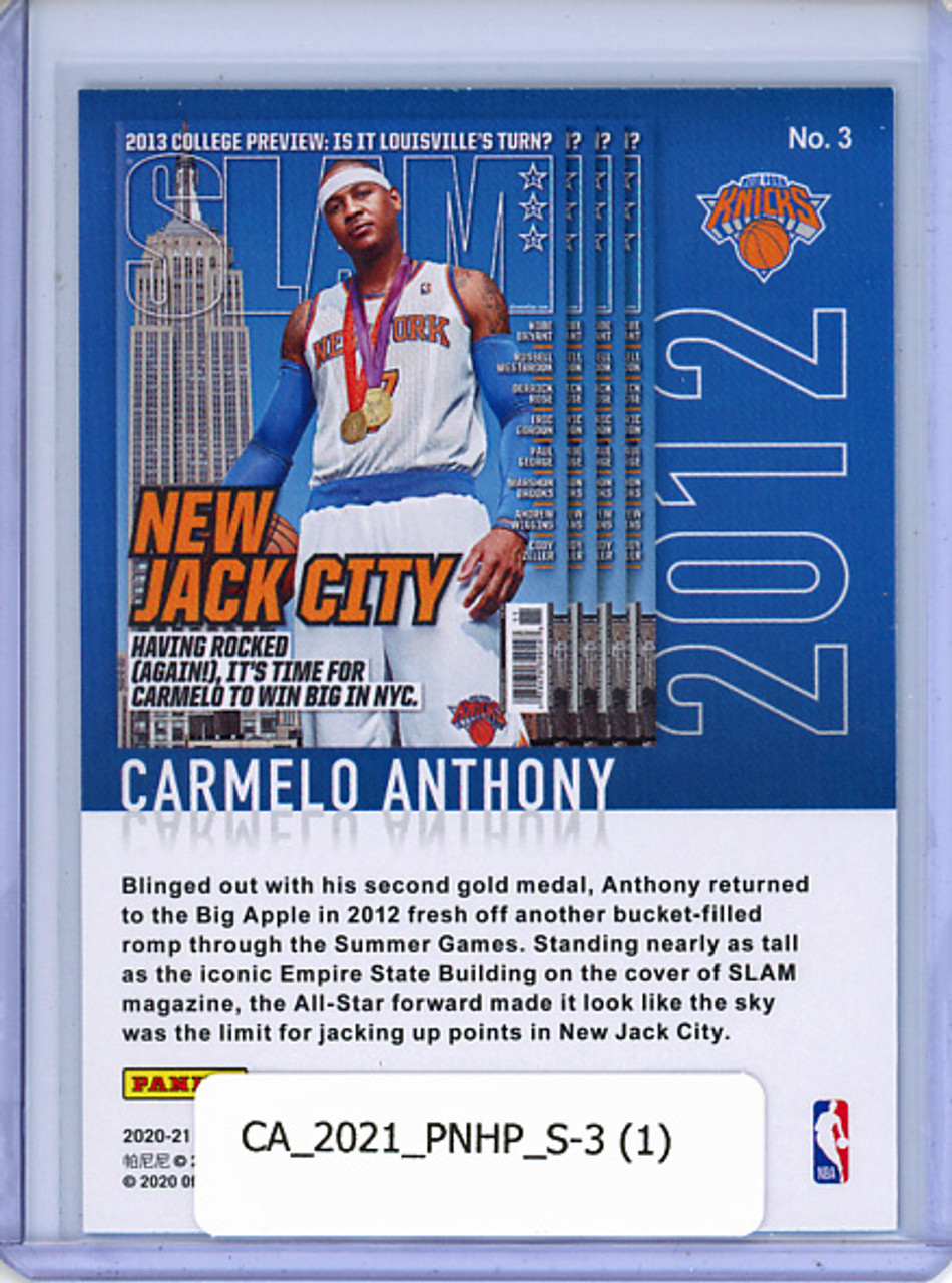 Carmelo Anthony 2020-21 Hoops, SLAM #3