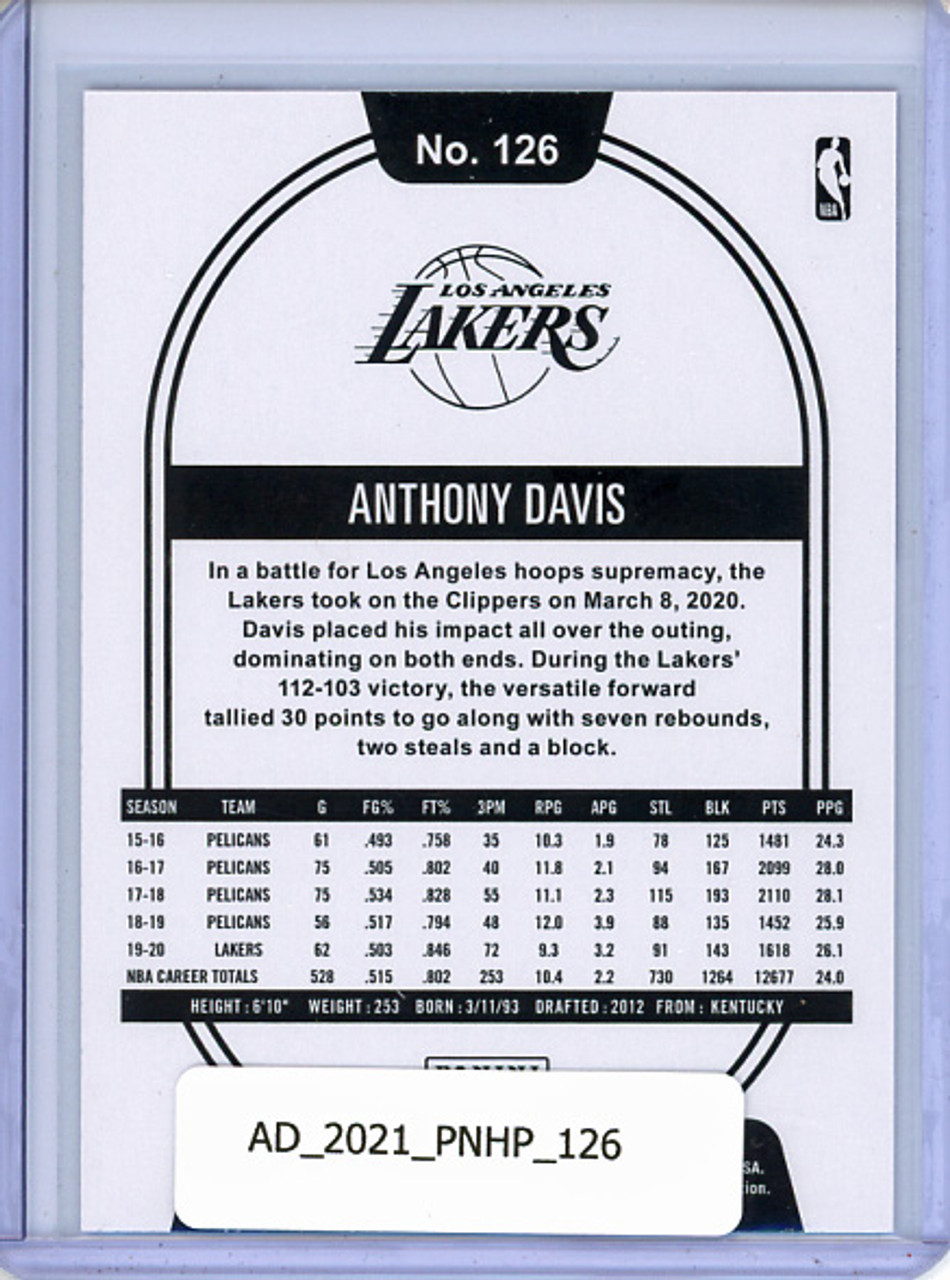 Anthony Davis 2020-21 Hoops #126