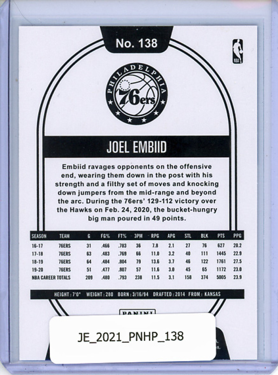 Joel Embiid 2020-21 Hoops #138