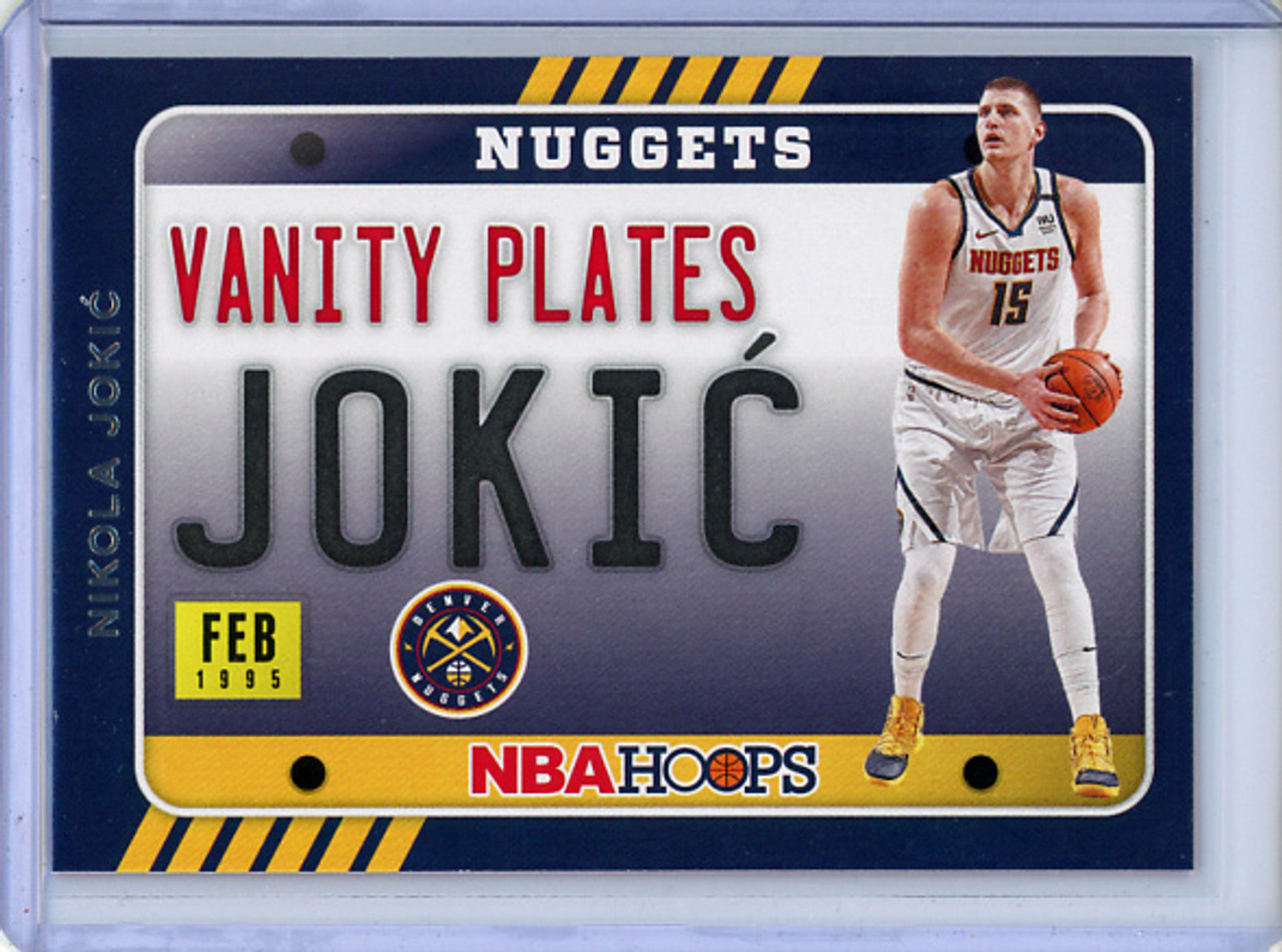 Nikola Jokic 2020-21 Hoops, Vanity Plates #17