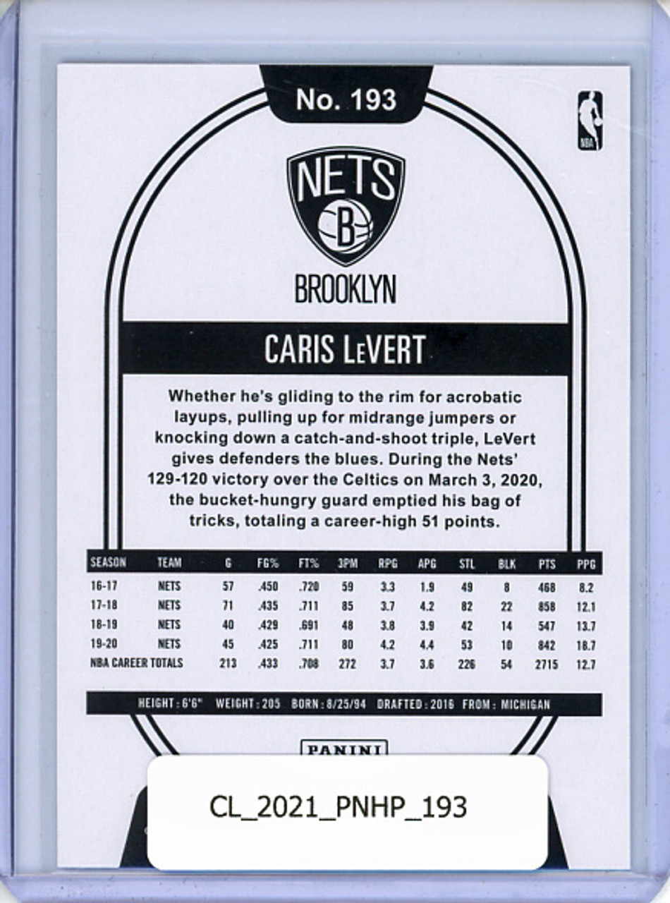 Caris LeVert 2020-21 Hoops #193