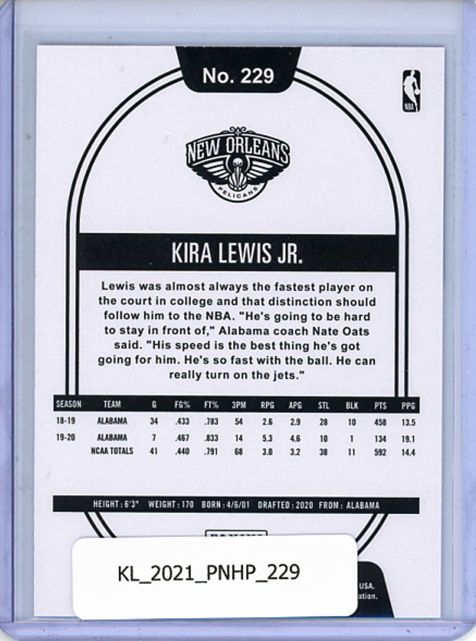 Kira Lewis Jr. 2020-21 Hoops #229
