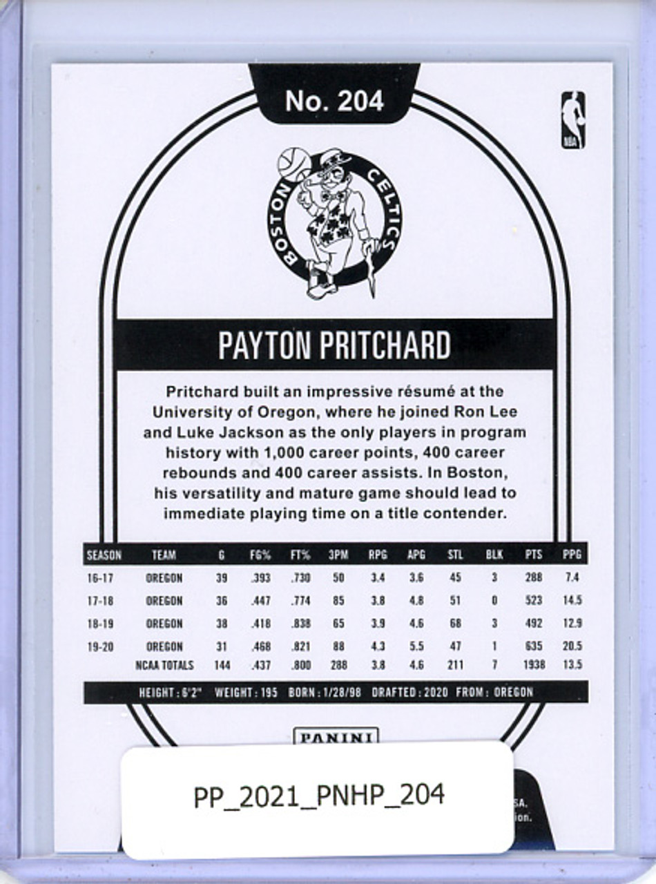 Payton Pritchard 2020-21 Hoops #204