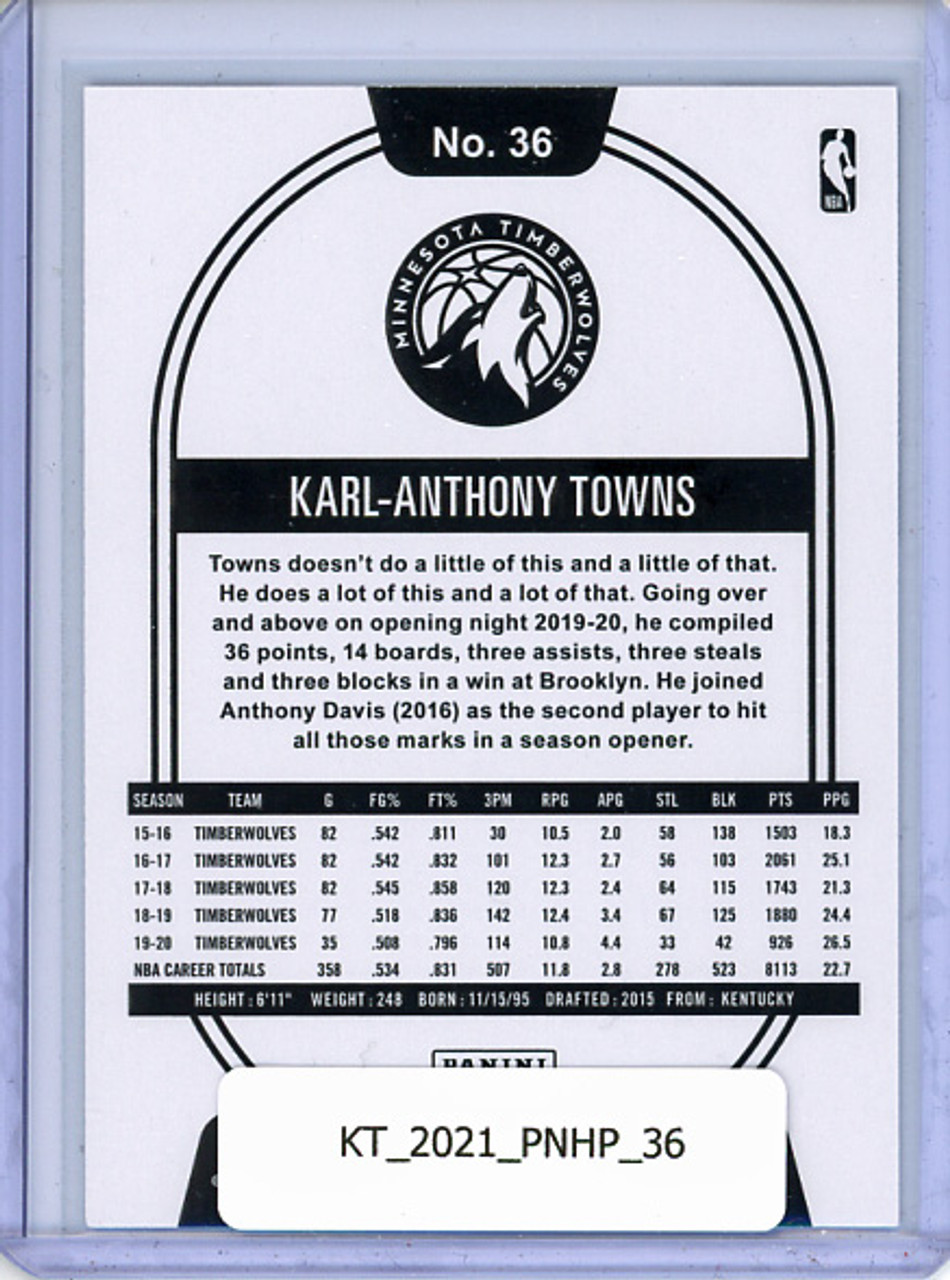 Karl-Anthony Towns 2020-21 Hoops #36