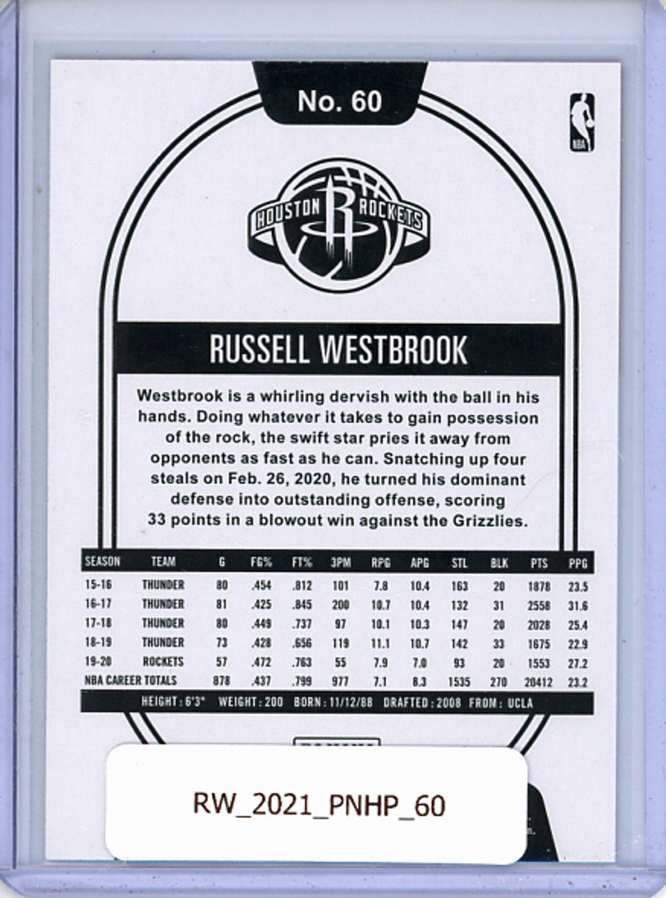 Russell Westbrook 2020-21 Hoops #60