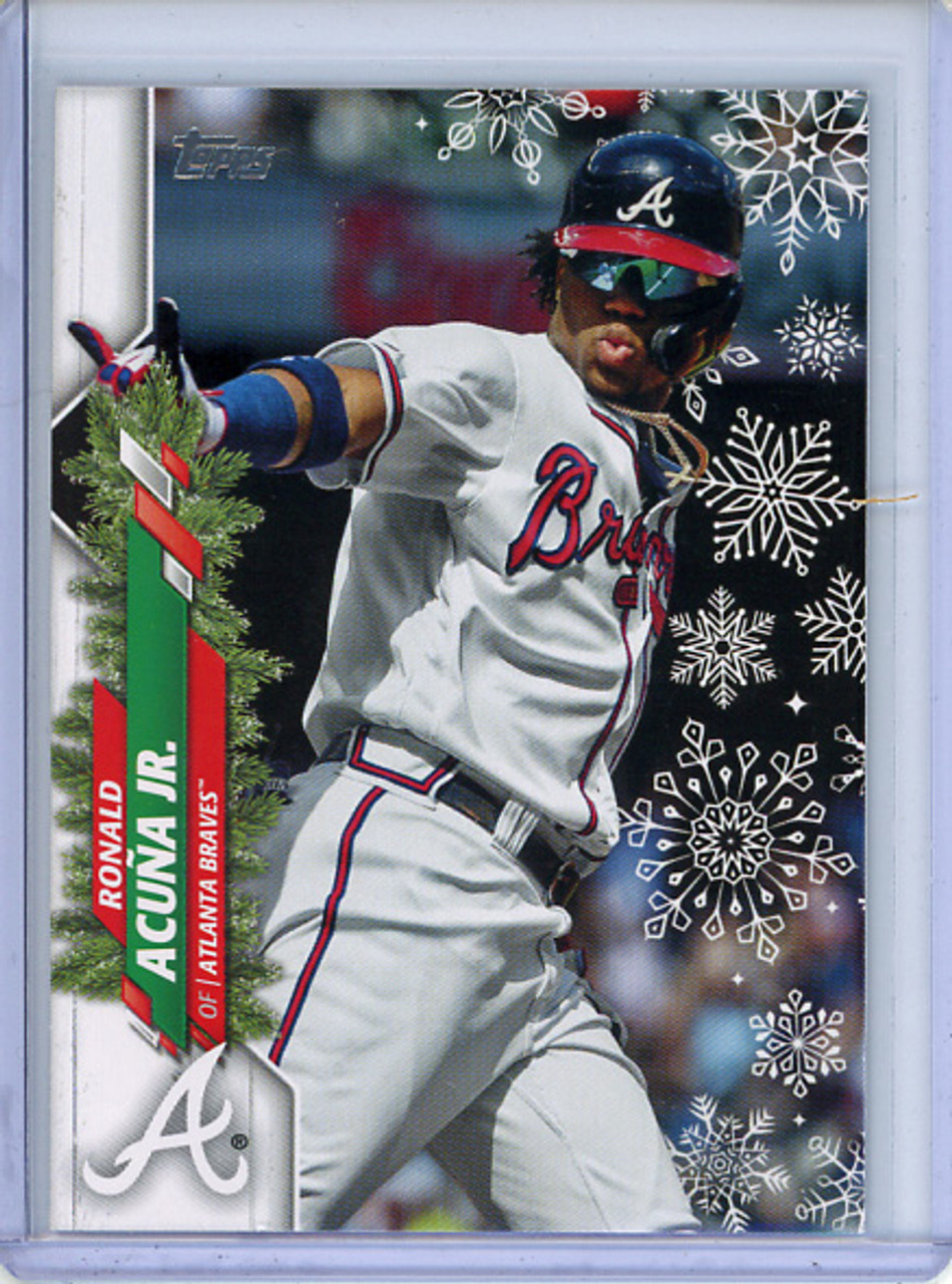 Ronald Acuna Jr. 2020 Topps Holiday #HW96