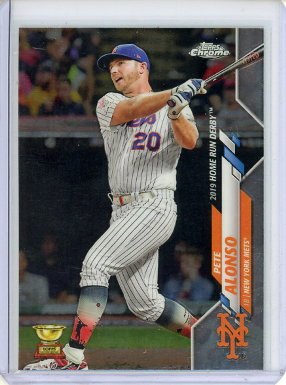 Pete Alonso 2020 Topps Chrome Update #U-86 2019 Home Run Derby