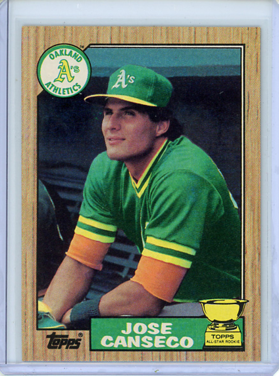 Jose Canseco 1987 Topps #620