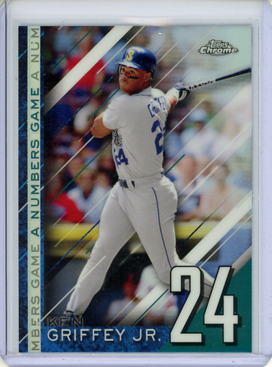 Ken Griffey Jr. 2020 Topps Chrome Update, A Numbers Game #NGC-10