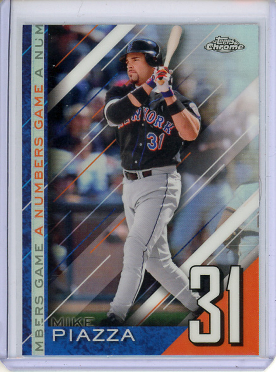 Mike Piazza 2020 Topps Chrome Update, A Numbers Game #NGC-17