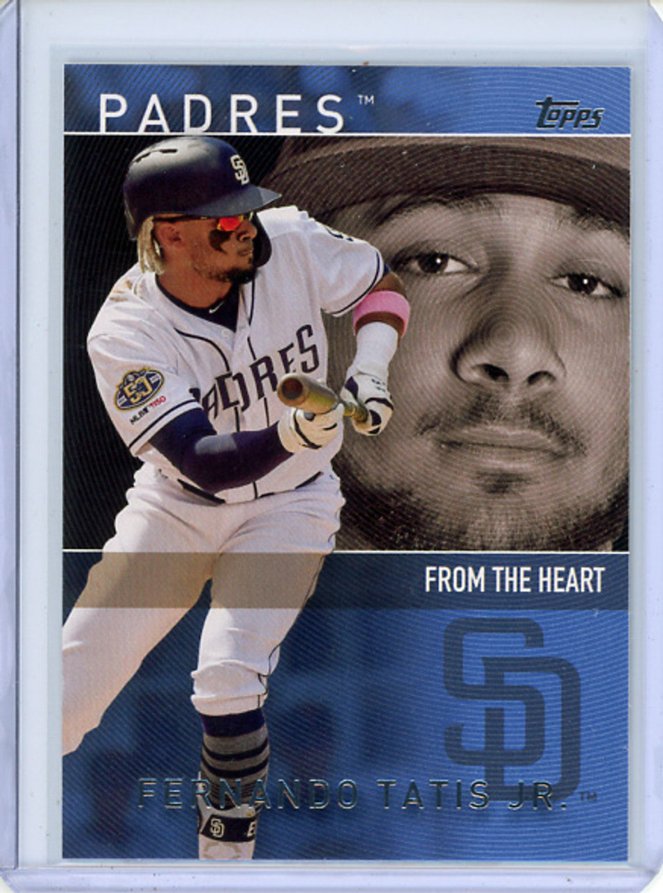 Fernando Tatis Jr. 2020 Topps, Fernando Tatis Jr. Highlights #FTH-29 From the Heart