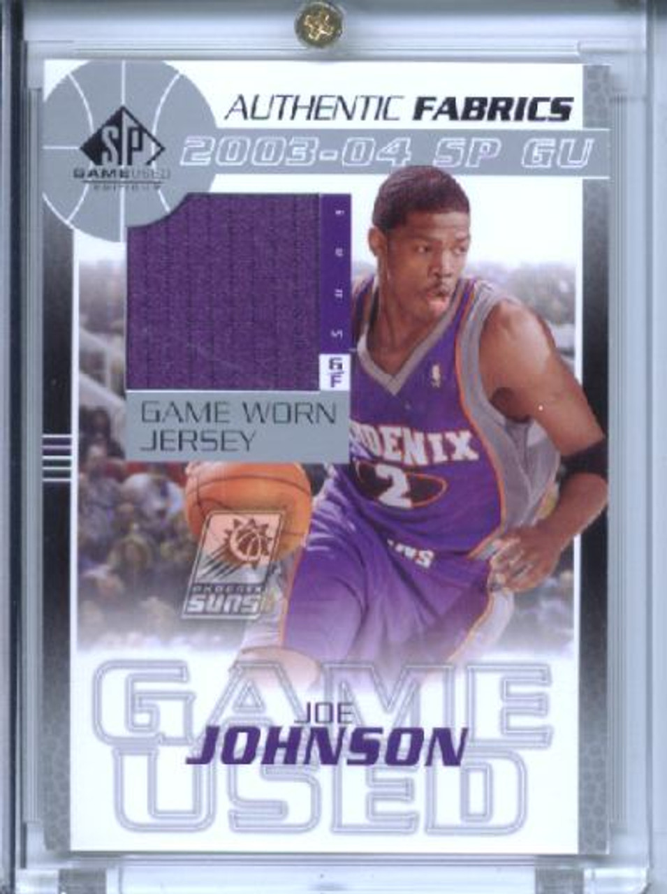 Joe Johnson 2003-04 SP Game Used, Authentic Fabrics #JJ-J (1)