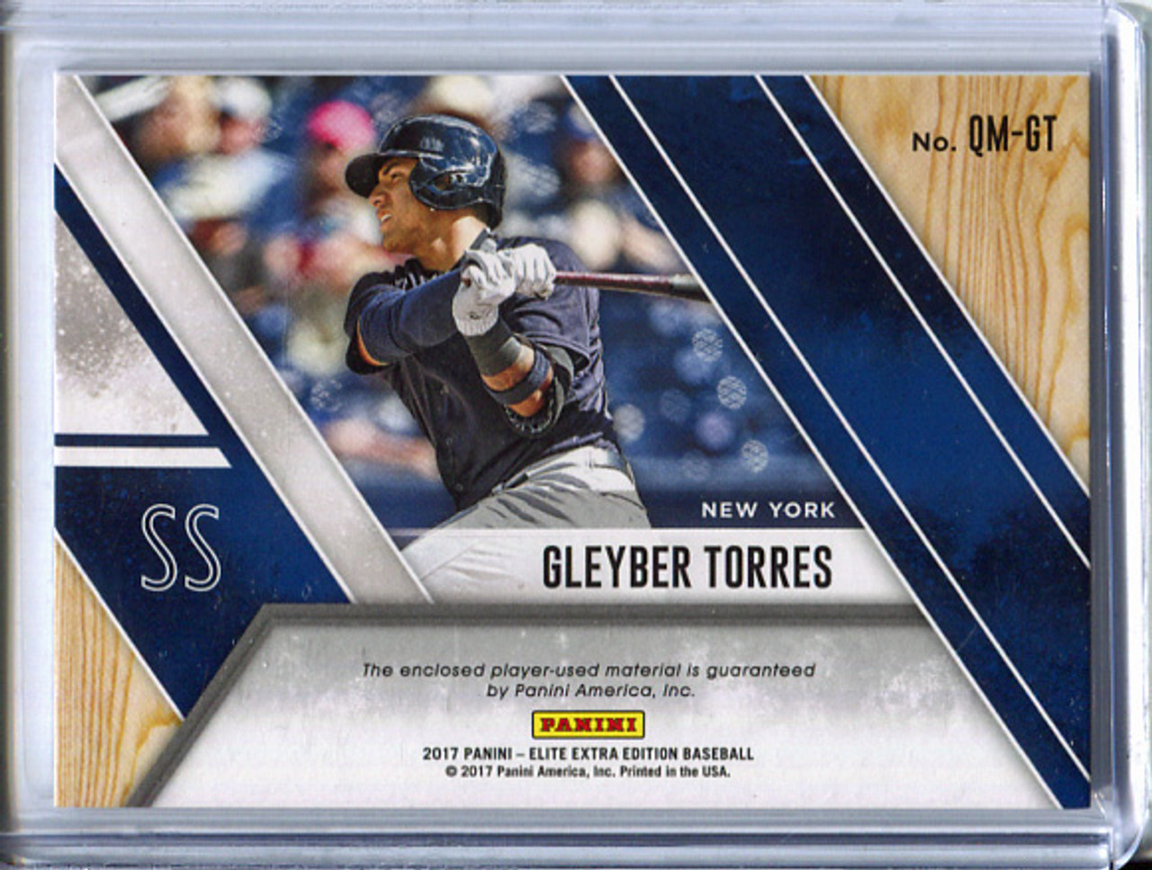 Gleyber Torres 2017 Elite Extra Edition, Quad Materials #QM-GT (#253/299)