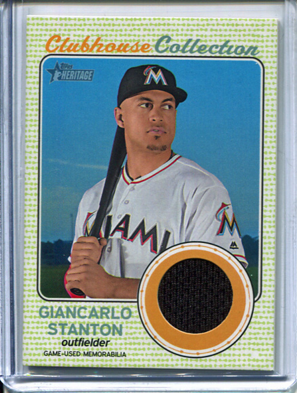 Giancarlo Stanton 2017 Heritage, Clubhouse Collection #CCR-GST