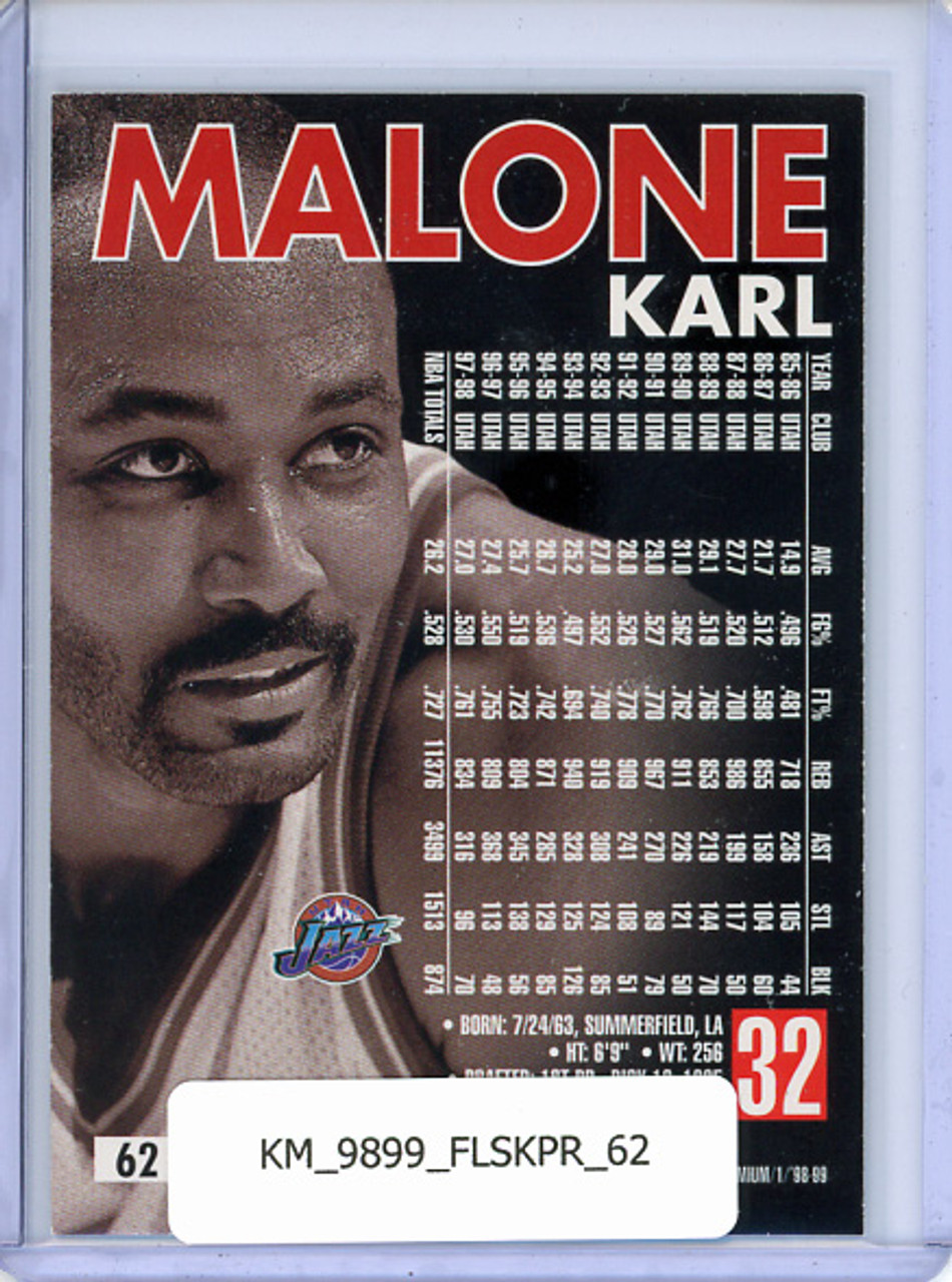 Karl Malone 1998-99 Skybox Premium #62