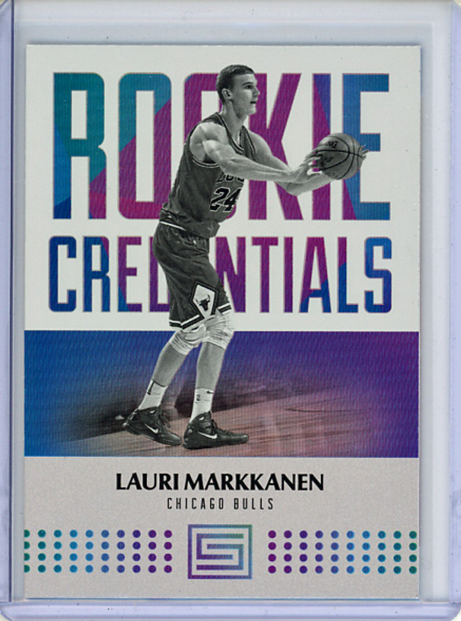 Lauri Markkanen 2017-18 Status, Rookie Credentials #25