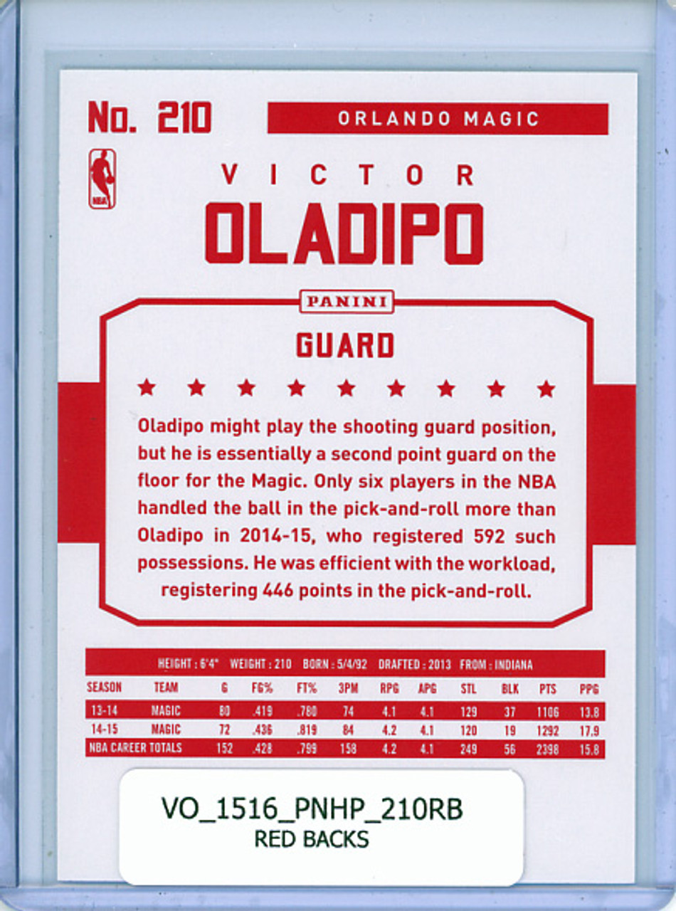 Victor Oladipo 2015-16 Hoops #210 Red Backs