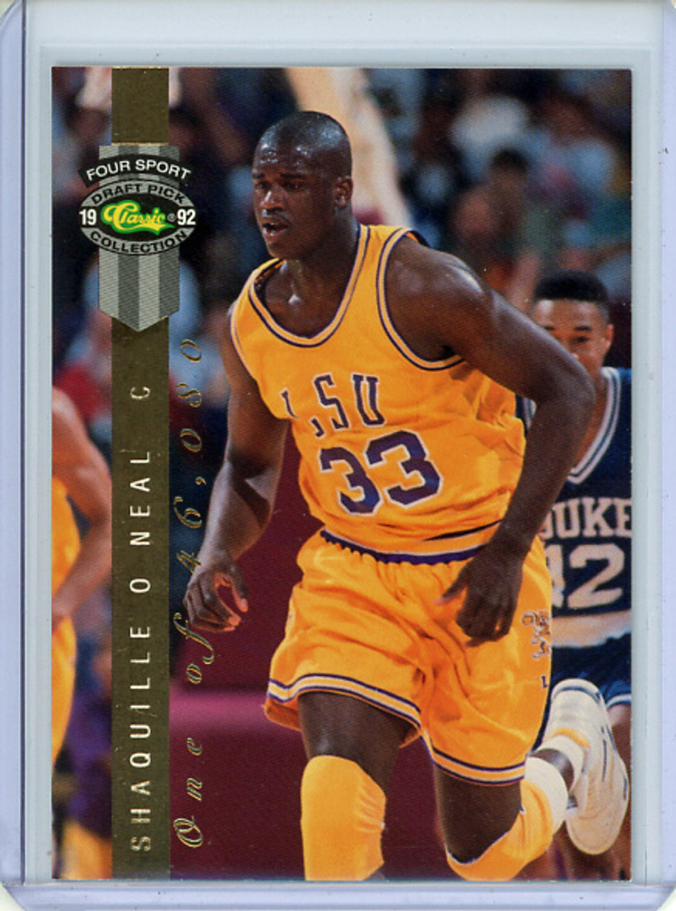 Shaquille O'Neal 1992 Classic Four Sport, Limited Prints #LP8 /46080