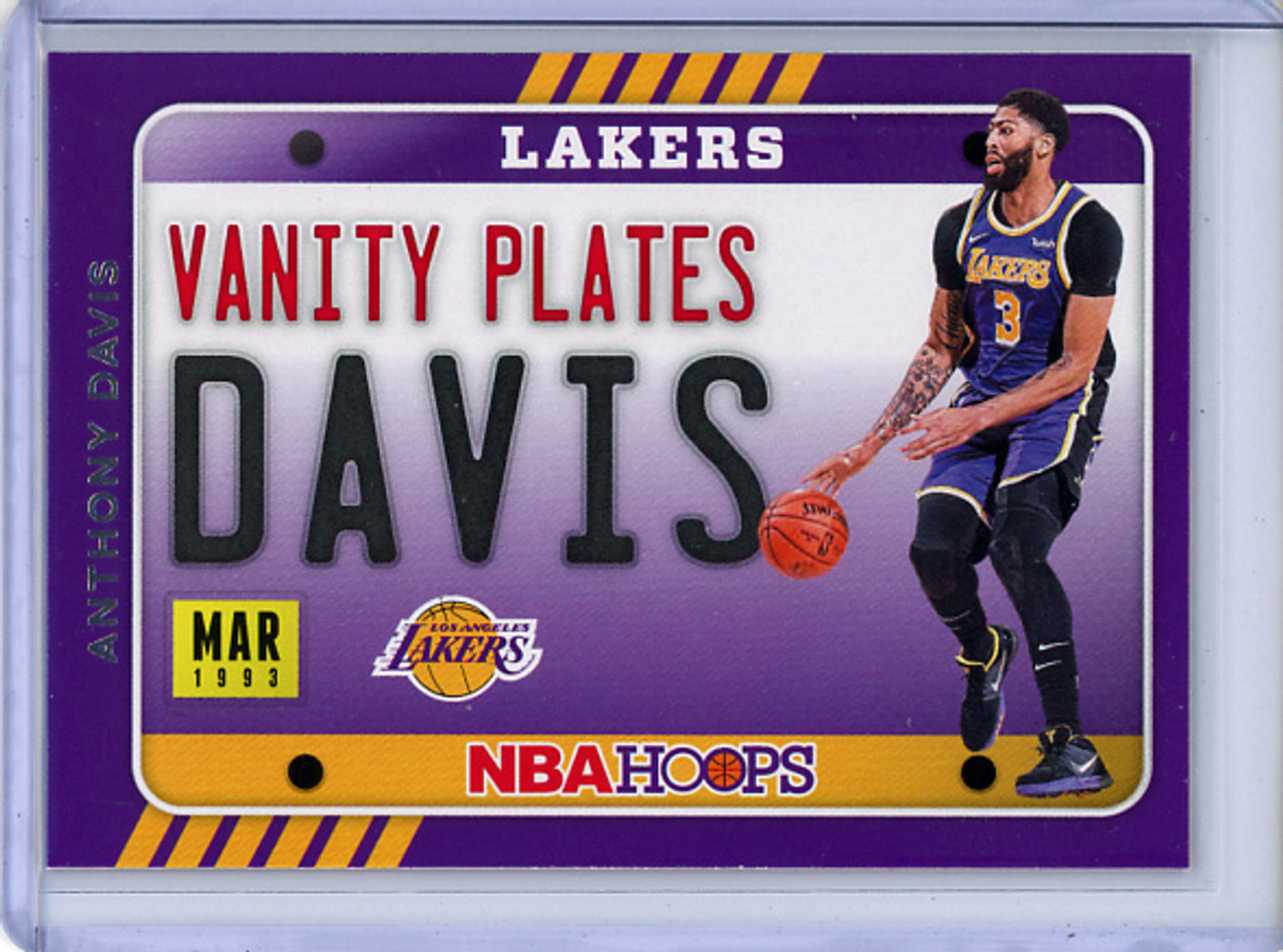 Anthony Davis 2020-21 Hoops, Vanity Plates #7
