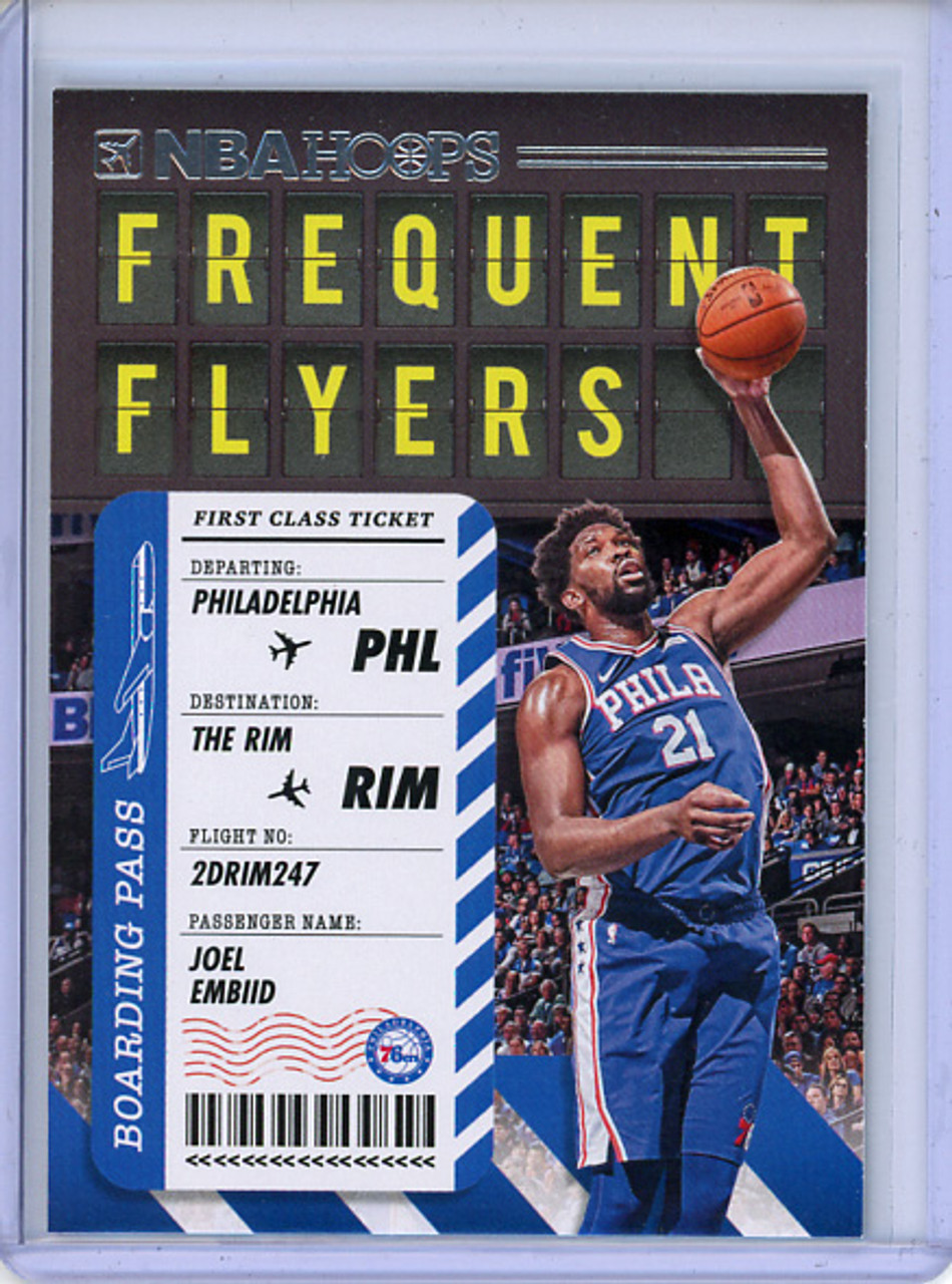 Joel Embiid 2020-21 Hoops, Frequent Flyers #15