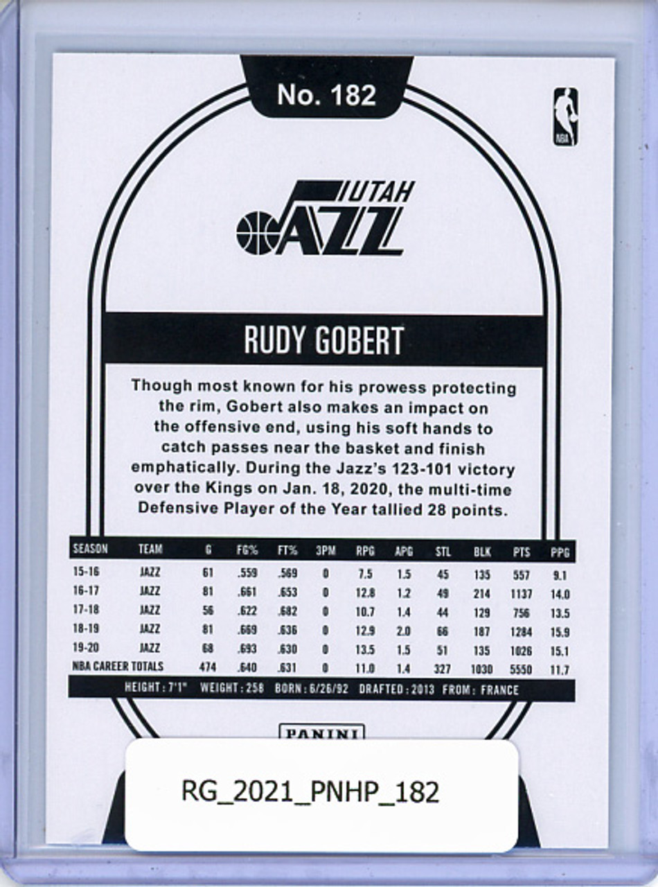 Rudy Gobert 2020-21 Hoops #182