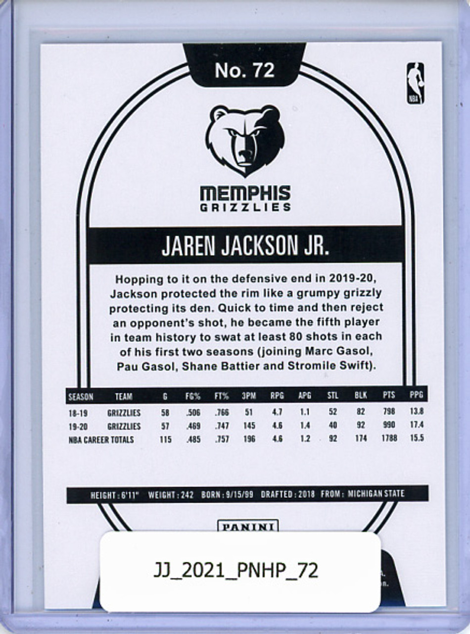 Jaren Jackson Jr. 2020-21 Hoops #72