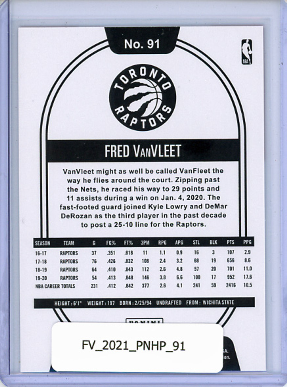 Fred VanVleet 2020-21 Hoops #91