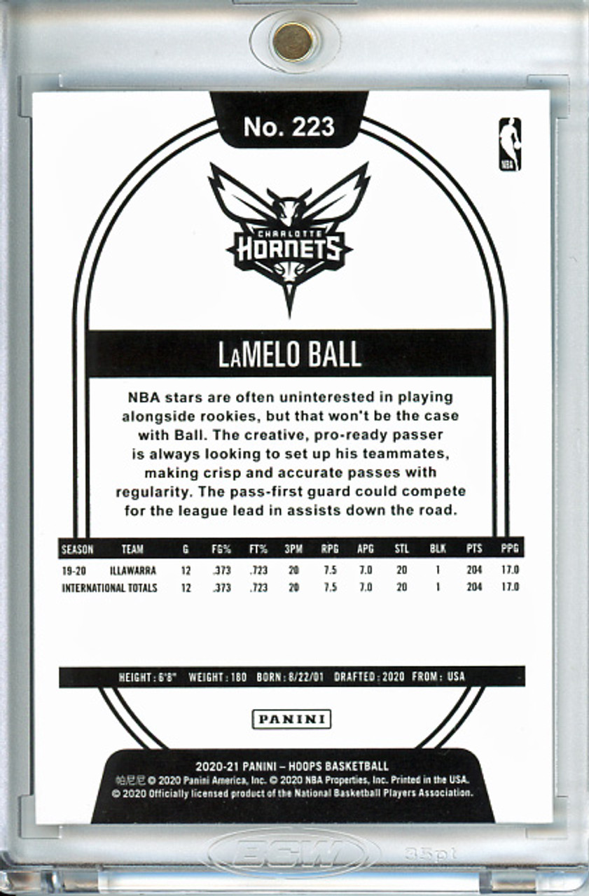 LaMelo Ball 2020-21 Hoops #223 (3)