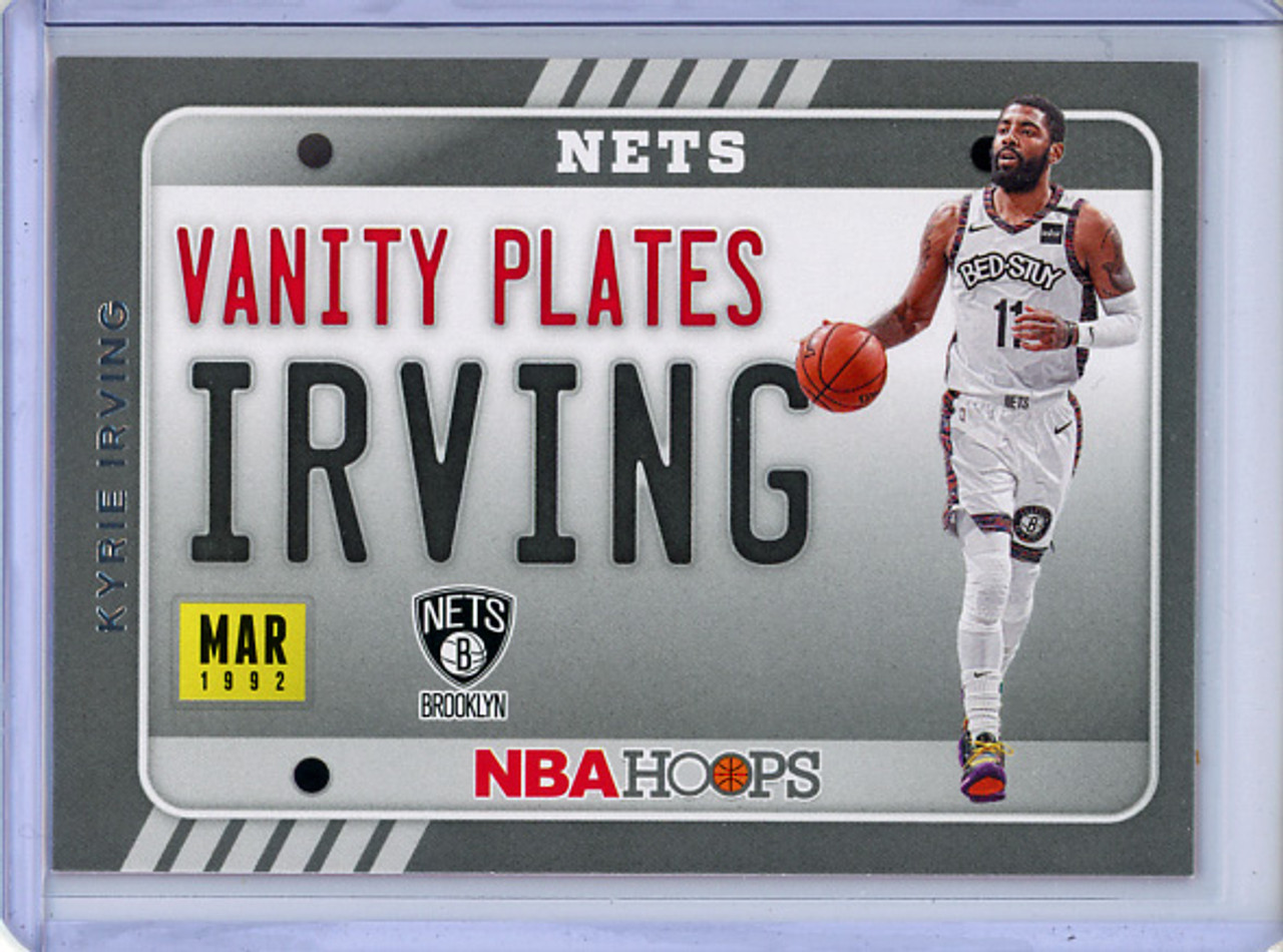 Kyrie Irving 2020-21 Hoops, Vanity Plates #11