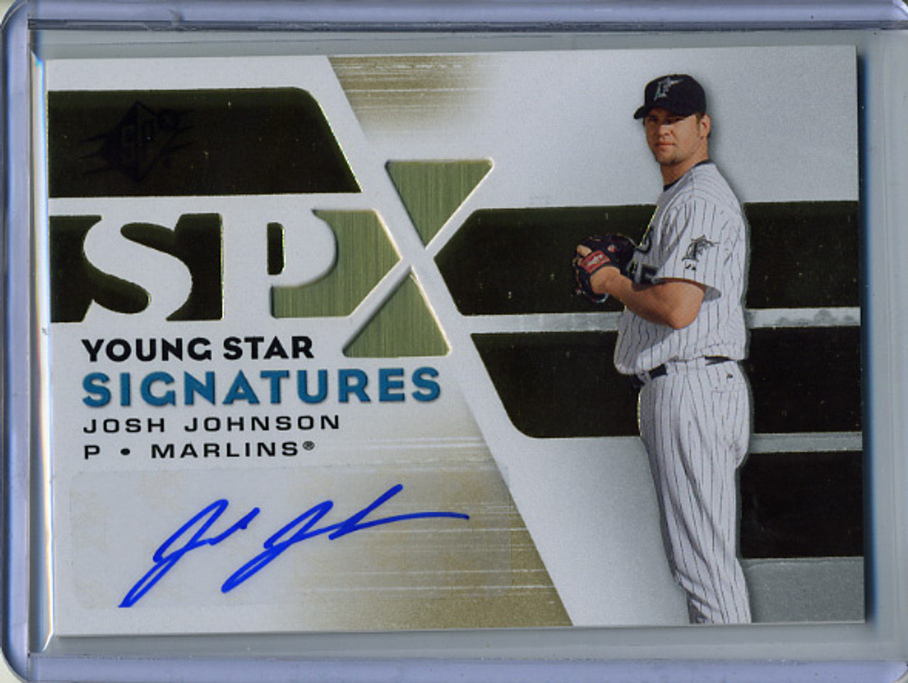 Josh Johnson 2008 SPx, Young Star Signature #YSS-JJ