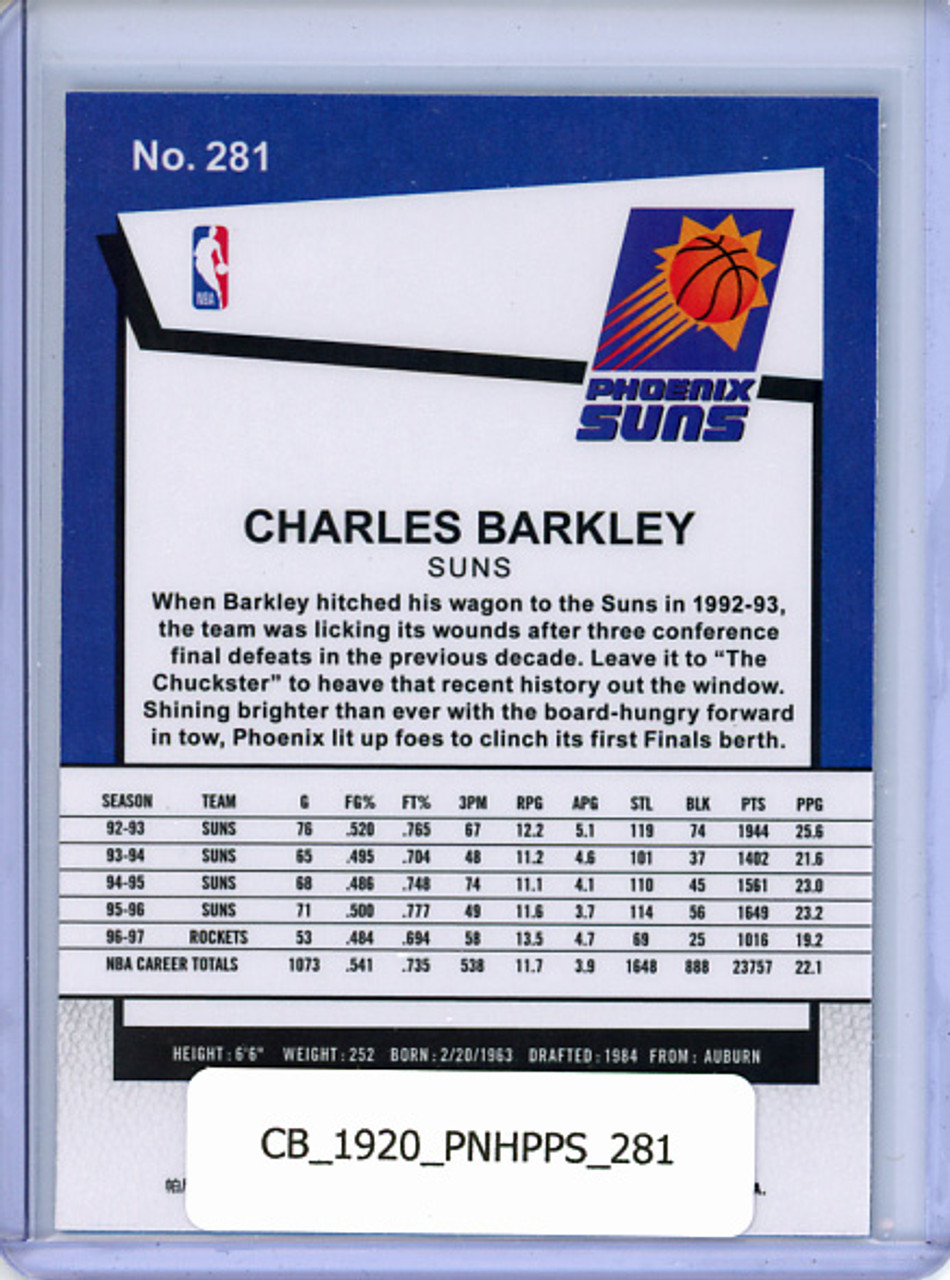 Charles Barkley 2019-20 Hoops Premium Stock #281 Hoops Tribute