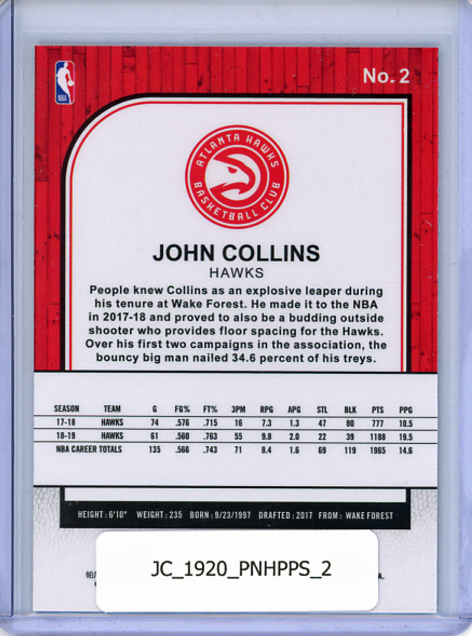 John Collins 2019-20 Hoops Premium Stock #2