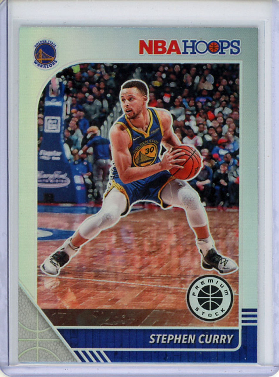 Stephen Curry 2019-20 Hoops Premium Stock #59 Silver