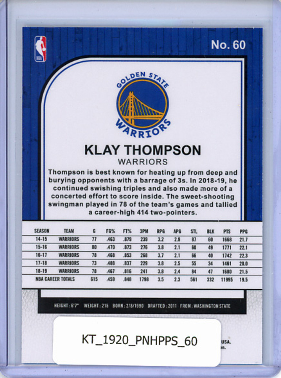 Klay Thompson 2019-20 Hoops Premium Stock #60