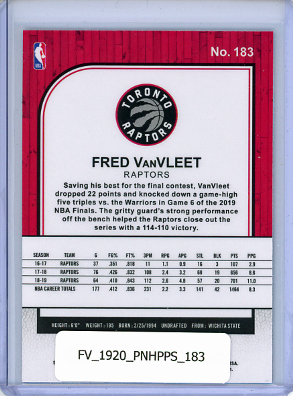 Fred VanVleet 2019-20 Hoops Premium Stock #183