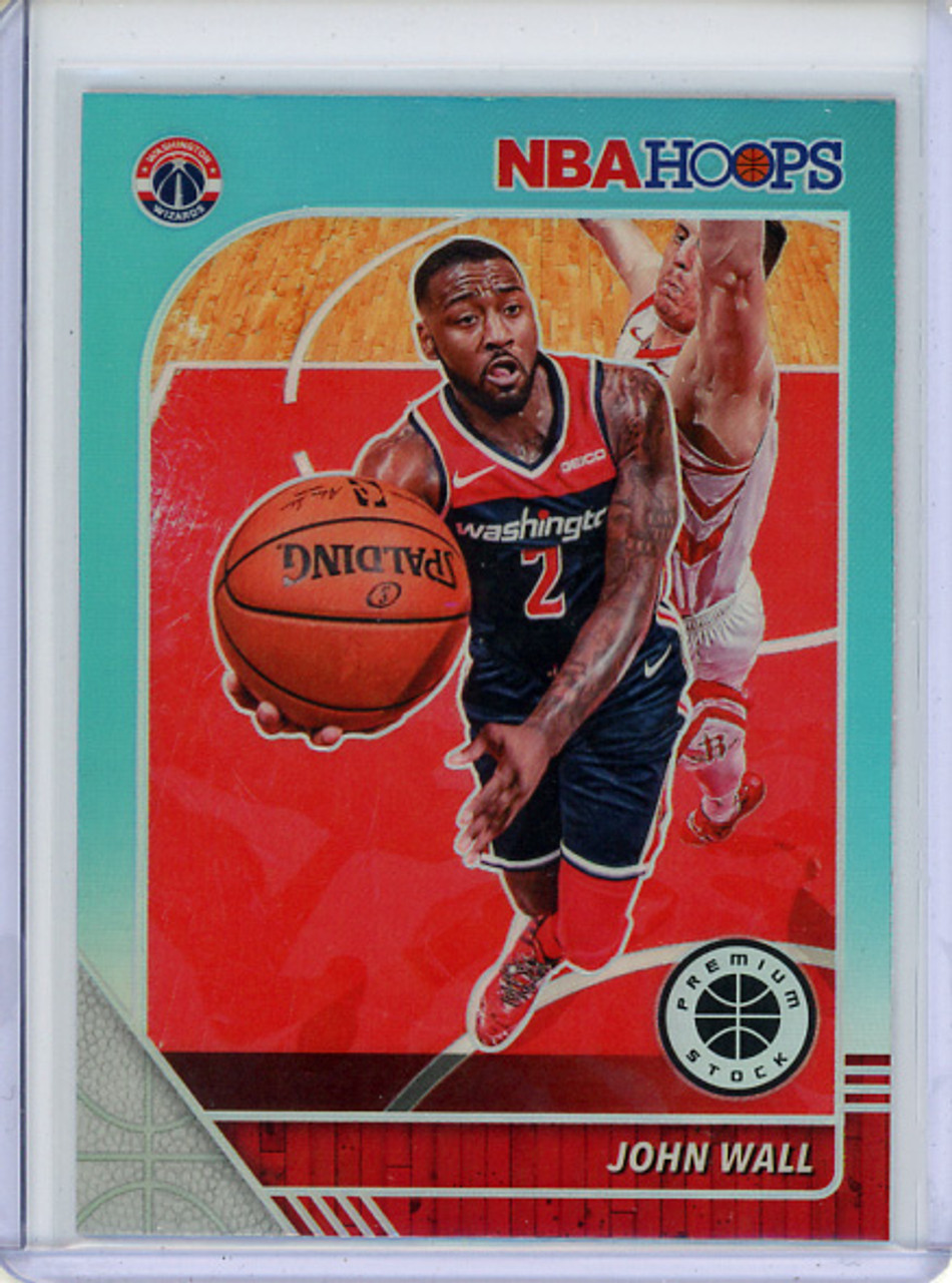 John Wall 2019-20 Hoops Premium Stock #191 Teal