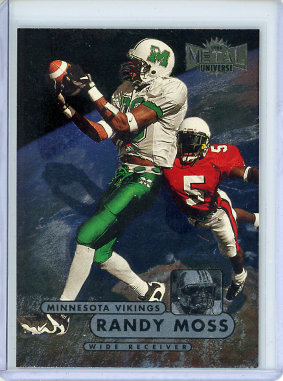 Randy Moss 1998 Metal Universe #190