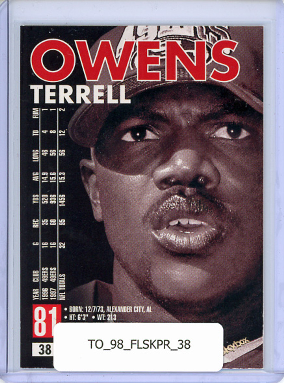 Terrell Owens 1998 Skybox Premium #38
