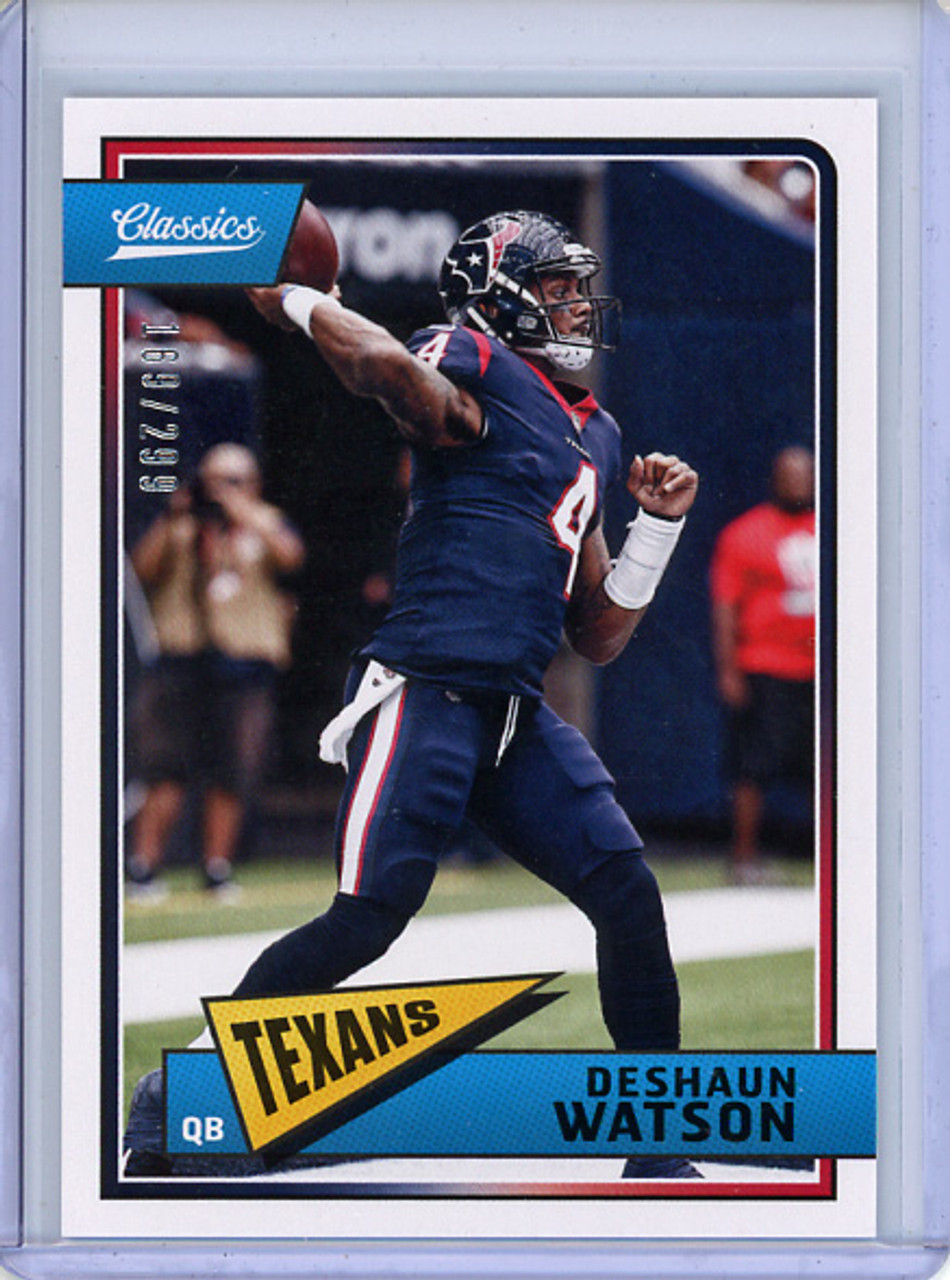 Deshaun Watson 2018 Classics #40 Red Back (#169/299)