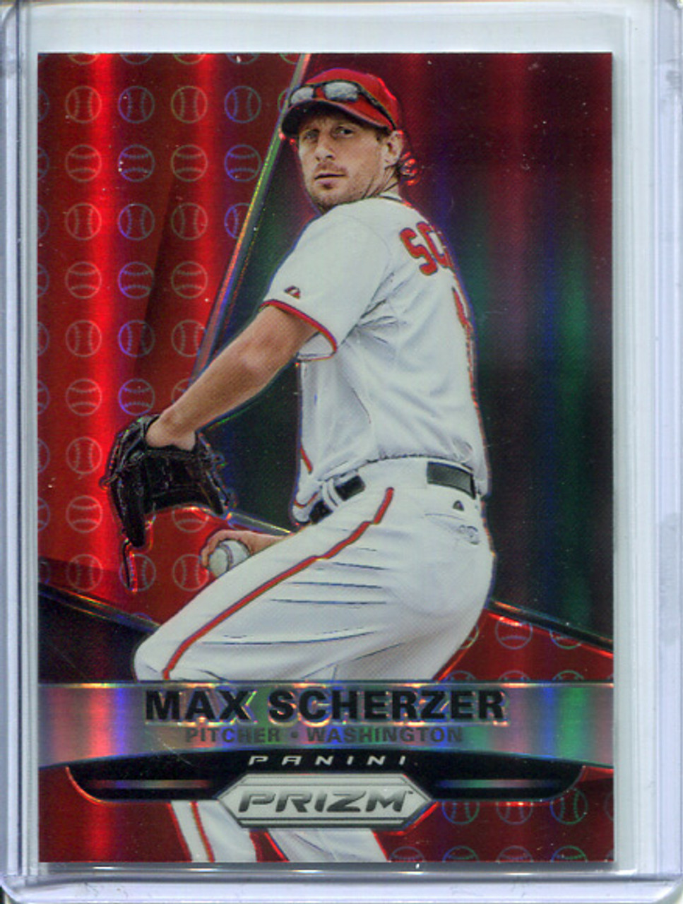 Max Scherzer 2015 Prizm #116 Red Baseball